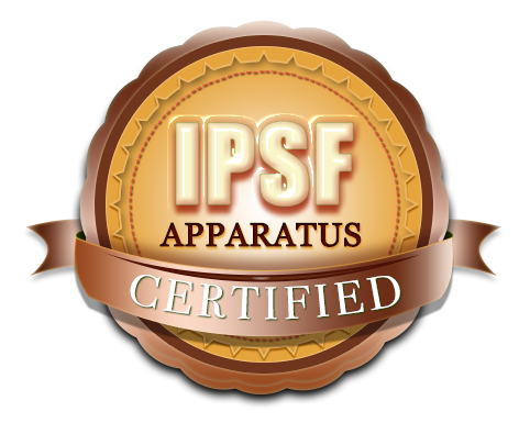 IPSF pole apparatus certified logo